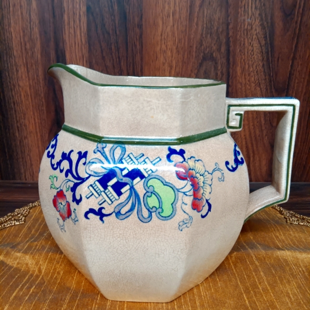 Vintage Nankin Water Pitcher